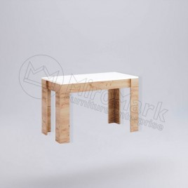 Стіл столовий Асті 1,2х0,65 глянець білий