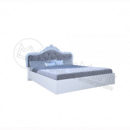 Ліжко Луїза 1,6х2,0 глянець білий
